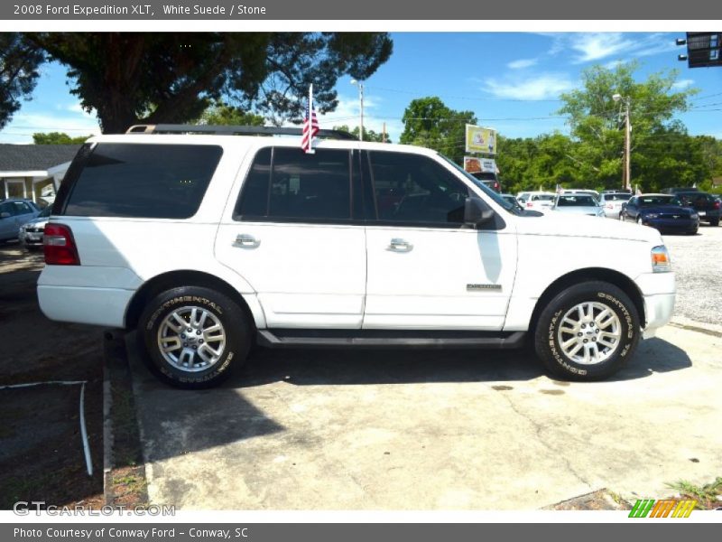 White Suede / Stone 2008 Ford Expedition XLT