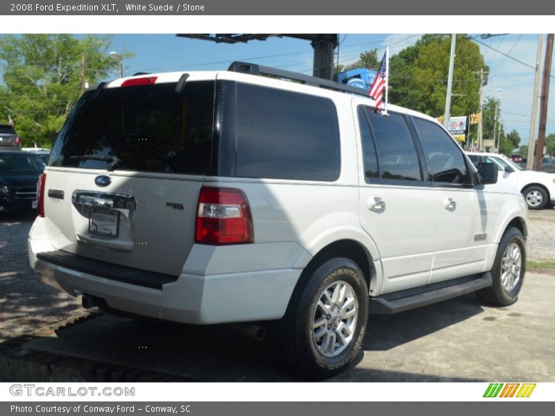 White Suede / Stone 2008 Ford Expedition XLT