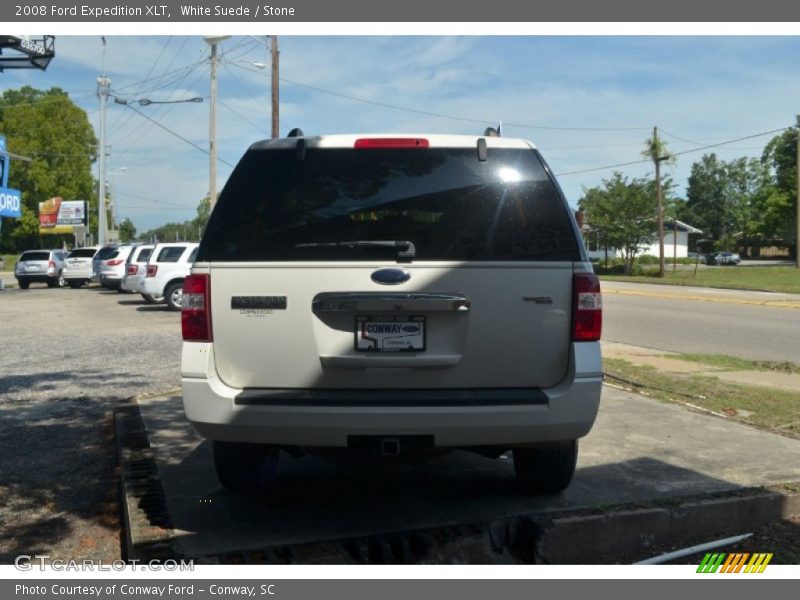White Suede / Stone 2008 Ford Expedition XLT