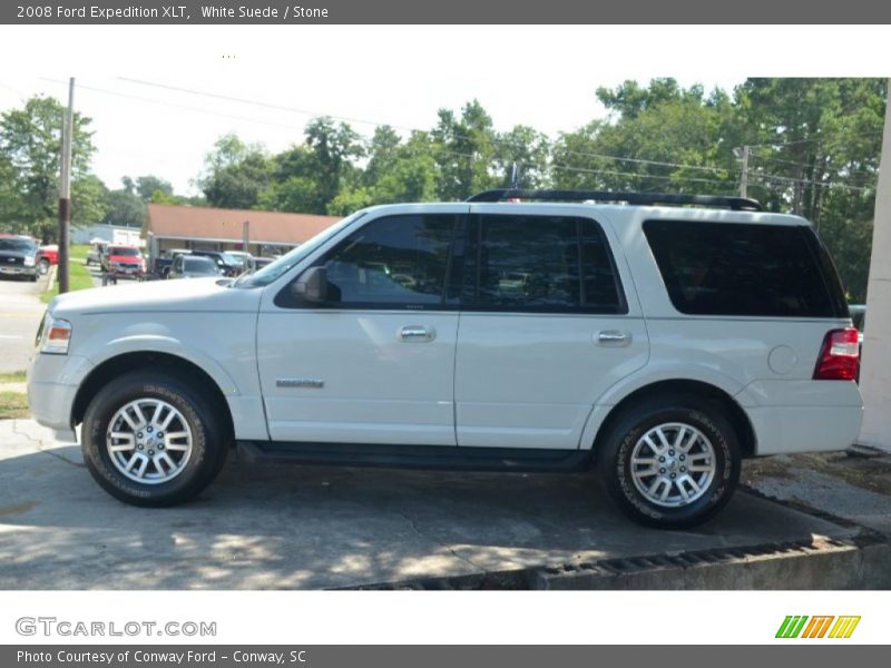 White Suede / Stone 2008 Ford Expedition XLT