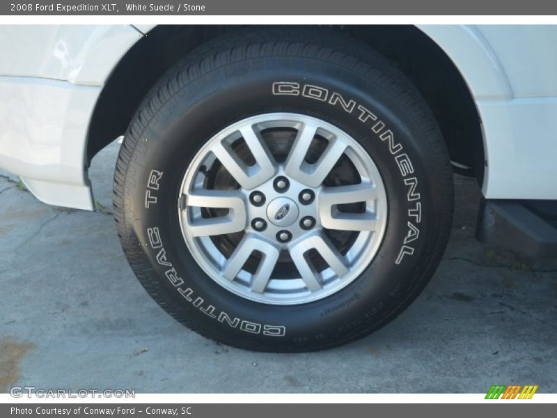 White Suede / Stone 2008 Ford Expedition XLT