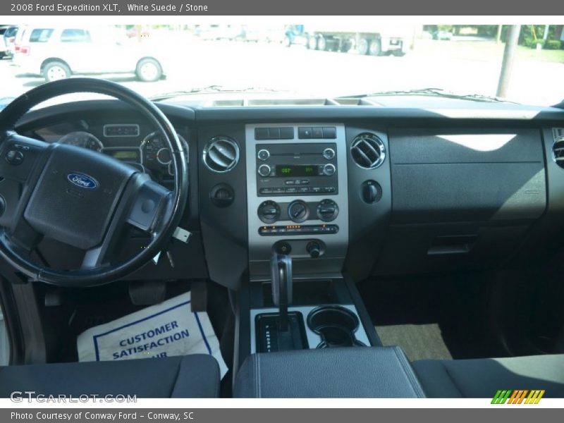 White Suede / Stone 2008 Ford Expedition XLT