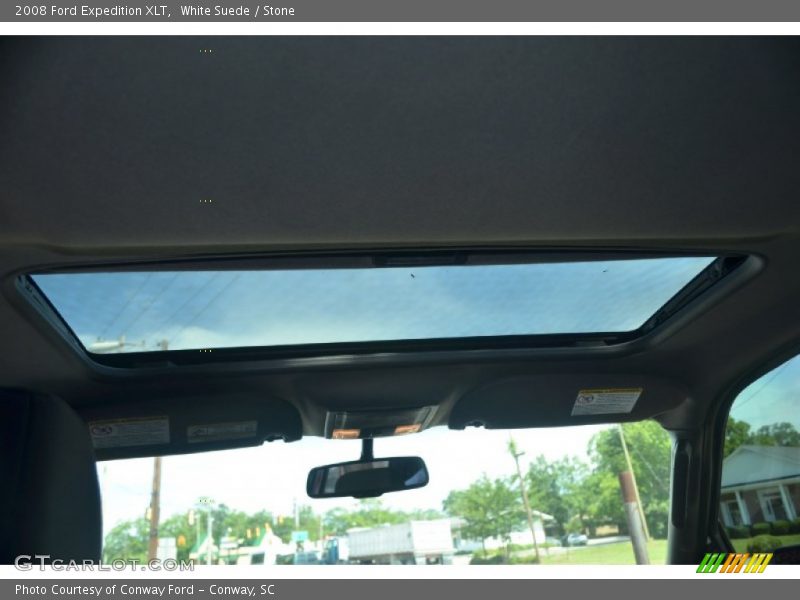 White Suede / Stone 2008 Ford Expedition XLT