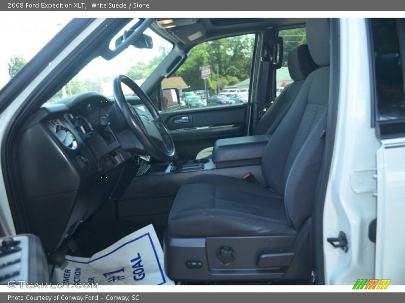 White Suede / Stone 2008 Ford Expedition XLT