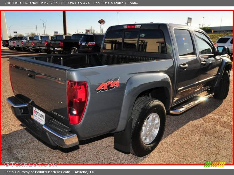Cool Slate Metallic / Ebony 2008 Isuzu i-Series Truck i-370 LS Crew Cab 4x4
