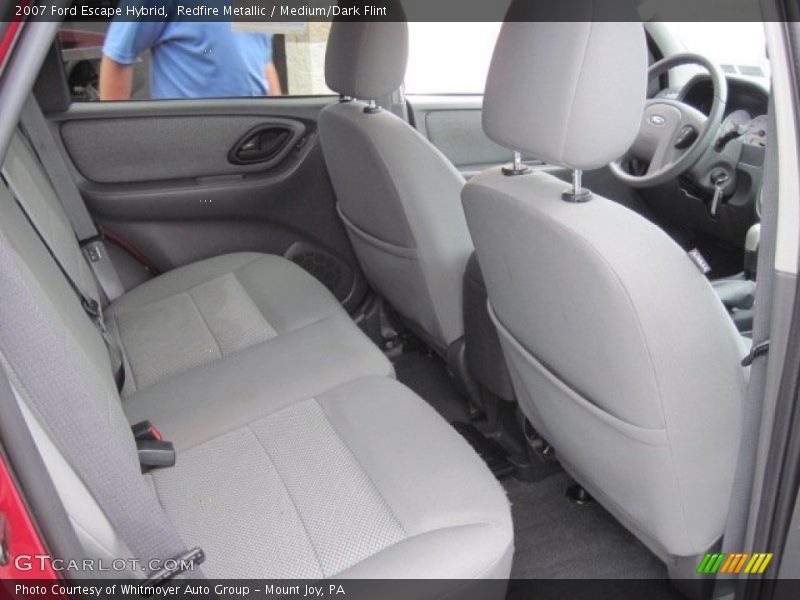 Redfire Metallic / Medium/Dark Flint 2007 Ford Escape Hybrid