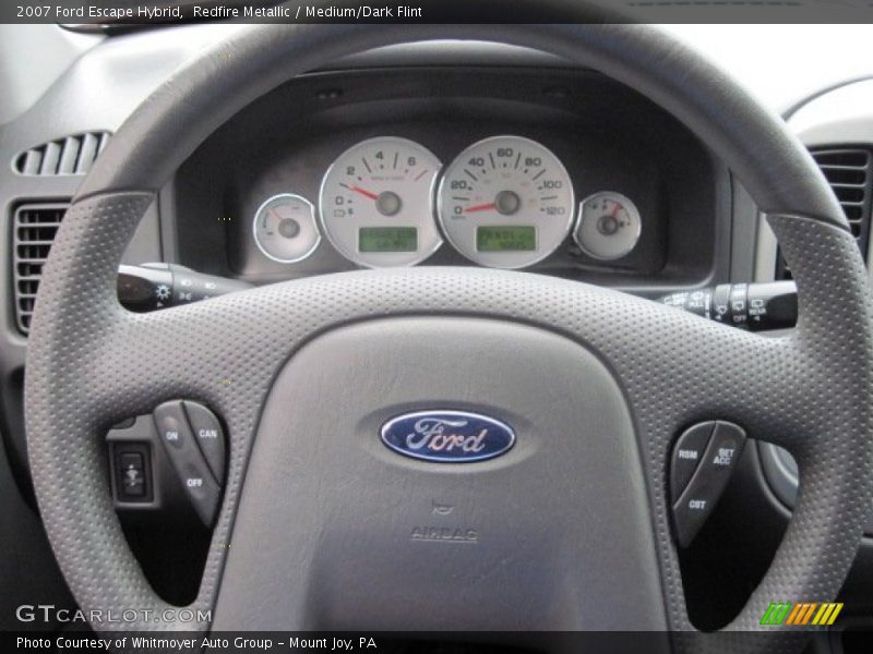  2007 Escape Hybrid Steering Wheel