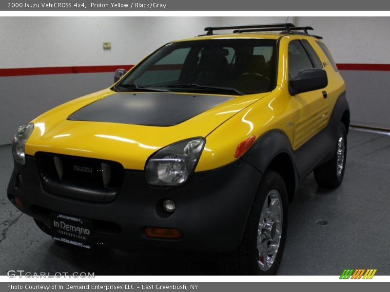 Proton Yellow / Black/Gray 2000 Isuzu VehiCROSS 4x4