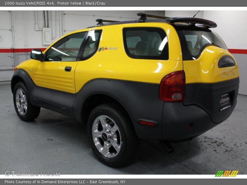 Proton Yellow / Black/Gray 2000 Isuzu VehiCROSS 4x4