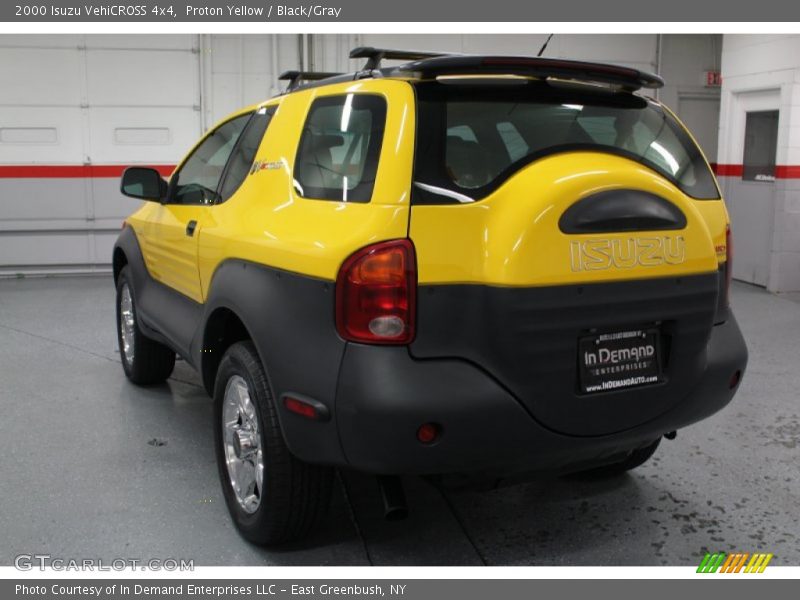 Proton Yellow / Black/Gray 2000 Isuzu VehiCROSS 4x4