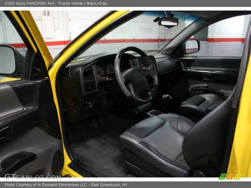 Proton Yellow / Black/Gray 2000 Isuzu VehiCROSS 4x4