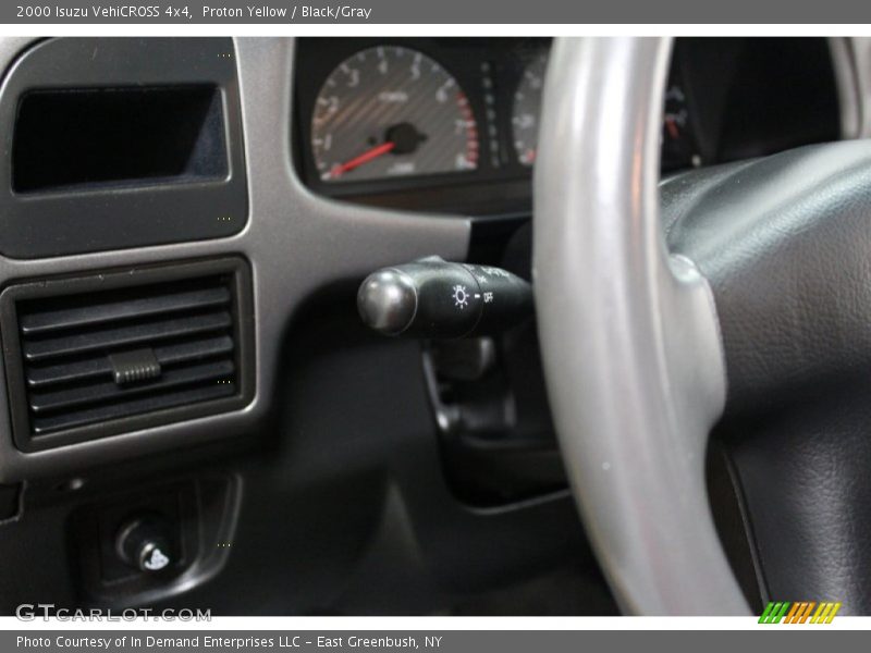 Proton Yellow / Black/Gray 2000 Isuzu VehiCROSS 4x4
