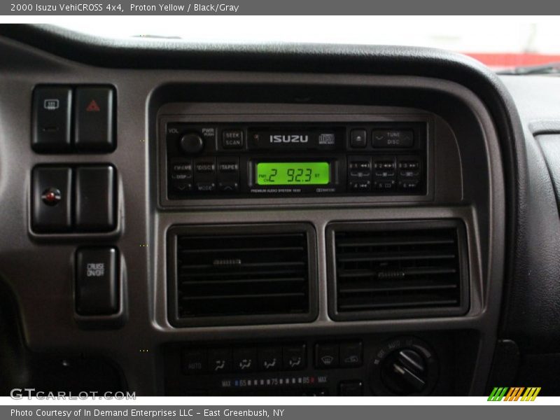 Proton Yellow / Black/Gray 2000 Isuzu VehiCROSS 4x4