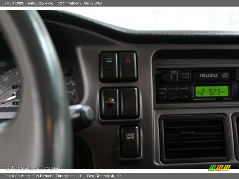 Proton Yellow / Black/Gray 2000 Isuzu VehiCROSS 4x4