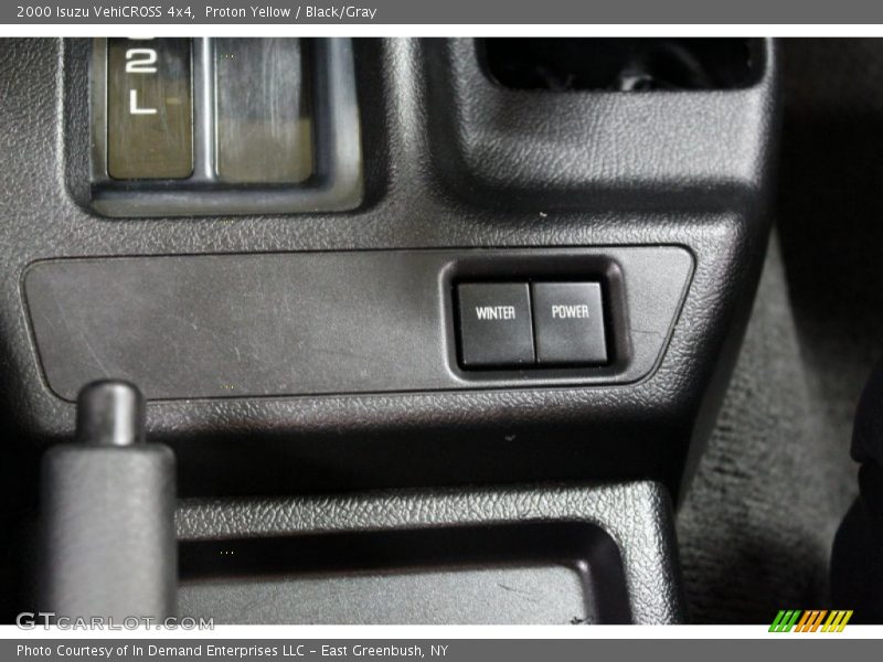 Proton Yellow / Black/Gray 2000 Isuzu VehiCROSS 4x4