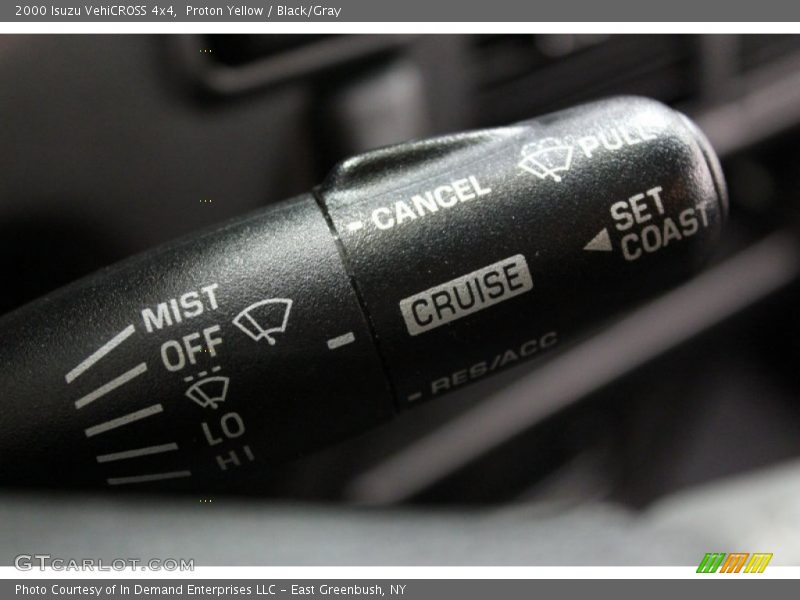 Proton Yellow / Black/Gray 2000 Isuzu VehiCROSS 4x4
