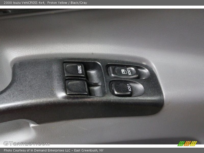 Proton Yellow / Black/Gray 2000 Isuzu VehiCROSS 4x4