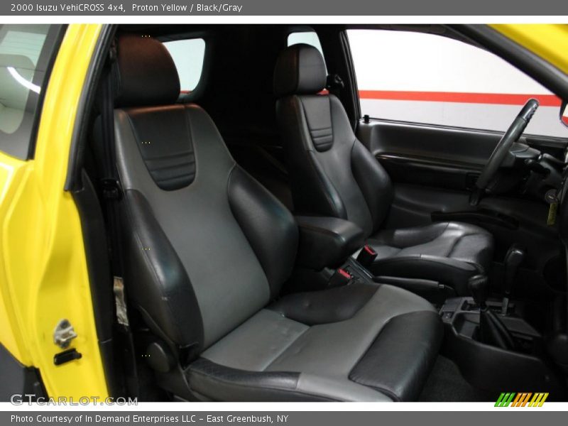 Proton Yellow / Black/Gray 2000 Isuzu VehiCROSS 4x4