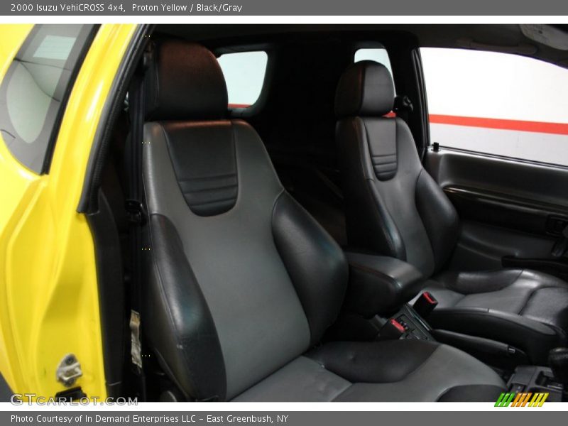 Proton Yellow / Black/Gray 2000 Isuzu VehiCROSS 4x4