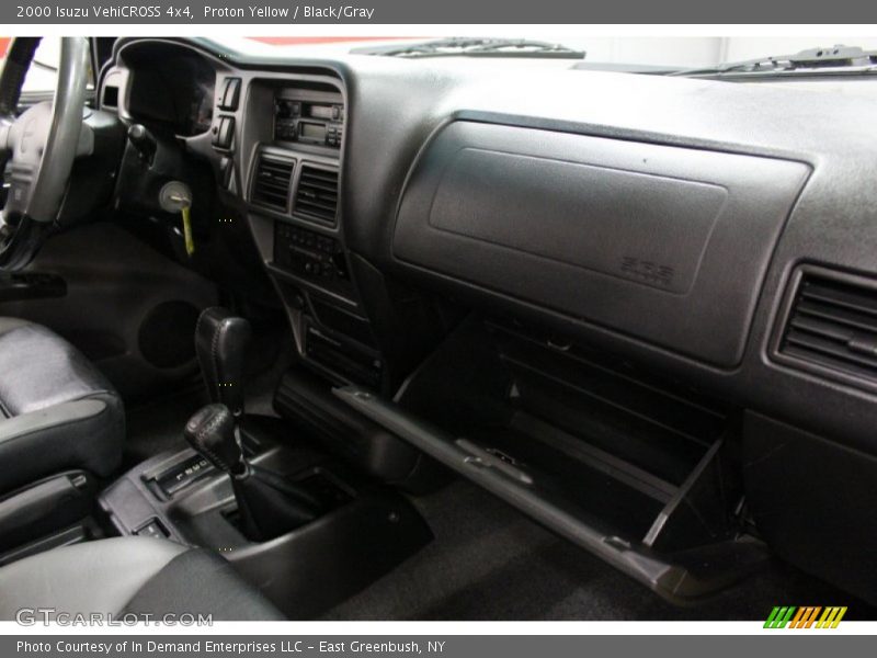 Proton Yellow / Black/Gray 2000 Isuzu VehiCROSS 4x4