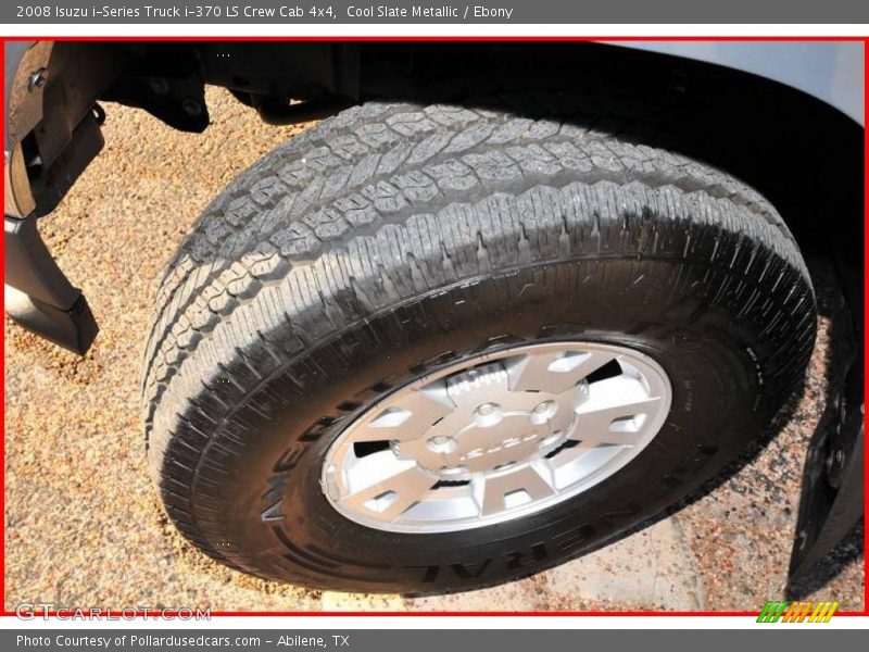 Cool Slate Metallic / Ebony 2008 Isuzu i-Series Truck i-370 LS Crew Cab 4x4