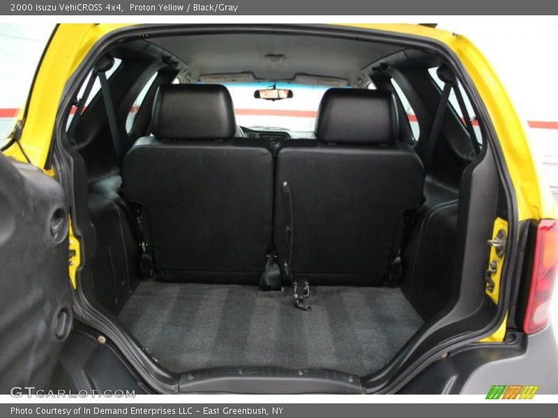 Proton Yellow / Black/Gray 2000 Isuzu VehiCROSS 4x4