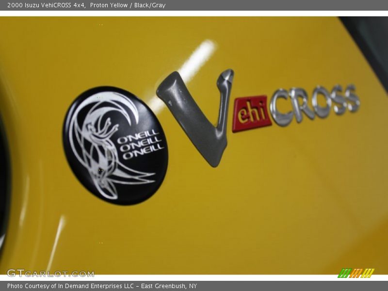 Proton Yellow / Black/Gray 2000 Isuzu VehiCROSS 4x4