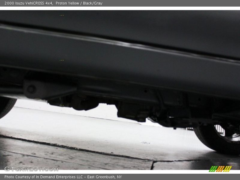 Proton Yellow / Black/Gray 2000 Isuzu VehiCROSS 4x4