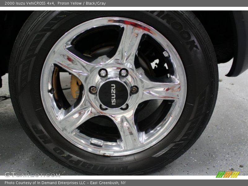 Proton Yellow / Black/Gray 2000 Isuzu VehiCROSS 4x4