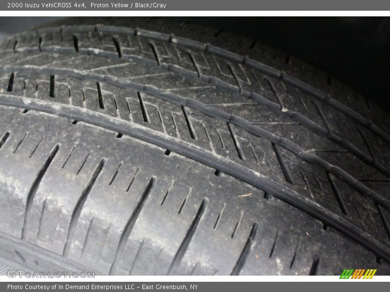 Proton Yellow / Black/Gray 2000 Isuzu VehiCROSS 4x4