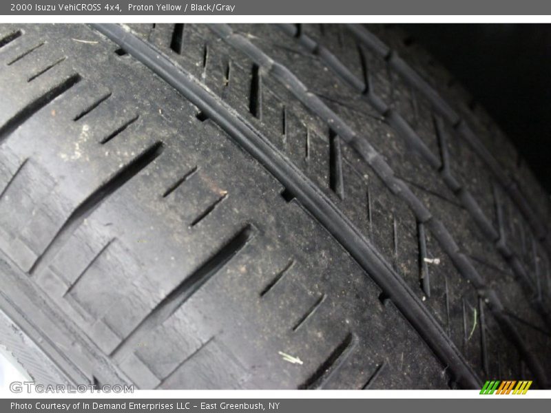 Proton Yellow / Black/Gray 2000 Isuzu VehiCROSS 4x4