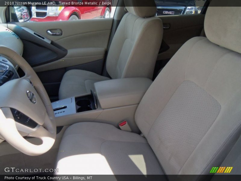 Tinted Bronze Metallic / Beige 2010 Nissan Murano LE AWD