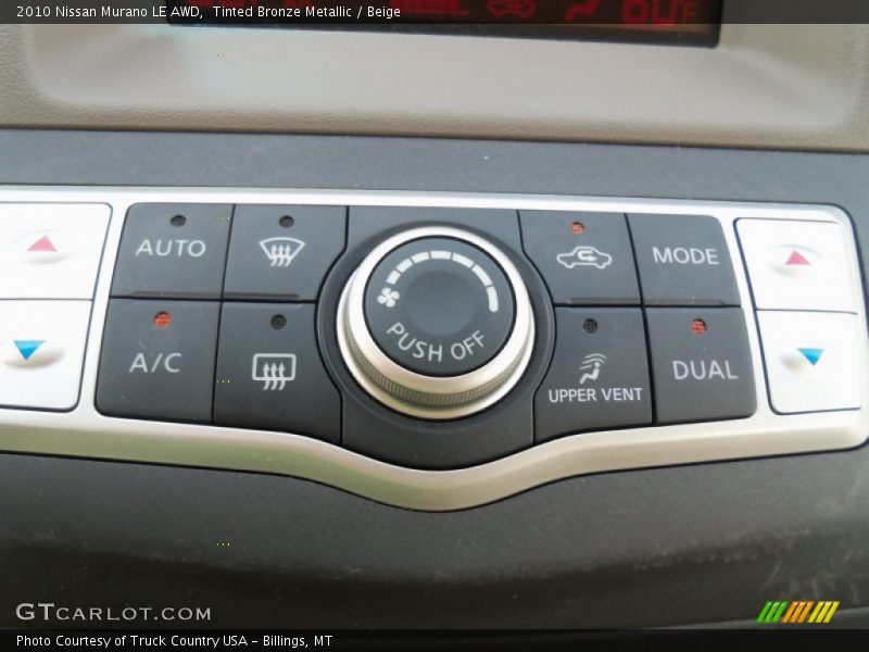 Tinted Bronze Metallic / Beige 2010 Nissan Murano LE AWD