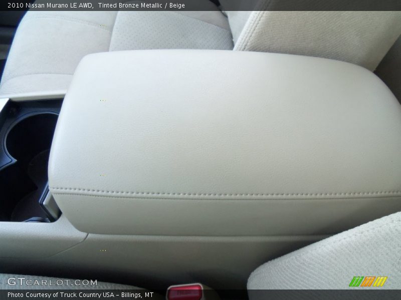 Tinted Bronze Metallic / Beige 2010 Nissan Murano LE AWD