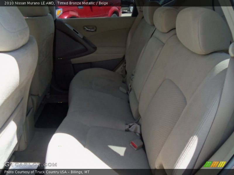Tinted Bronze Metallic / Beige 2010 Nissan Murano LE AWD