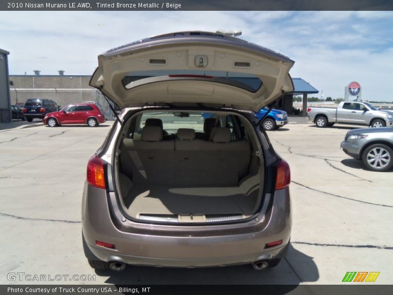 Tinted Bronze Metallic / Beige 2010 Nissan Murano LE AWD