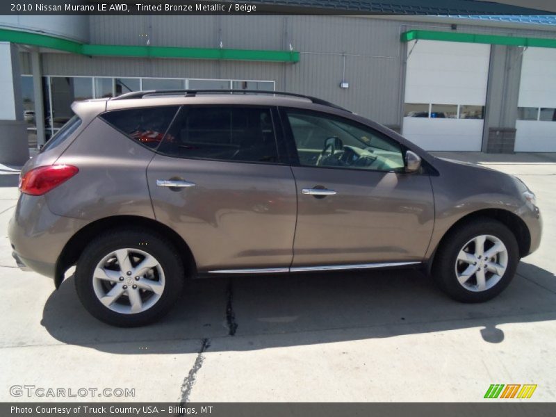 Tinted Bronze Metallic / Beige 2010 Nissan Murano LE AWD