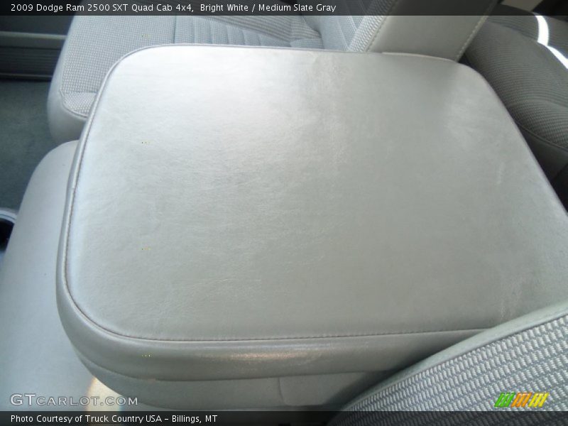 Bright White / Medium Slate Gray 2009 Dodge Ram 2500 SXT Quad Cab 4x4