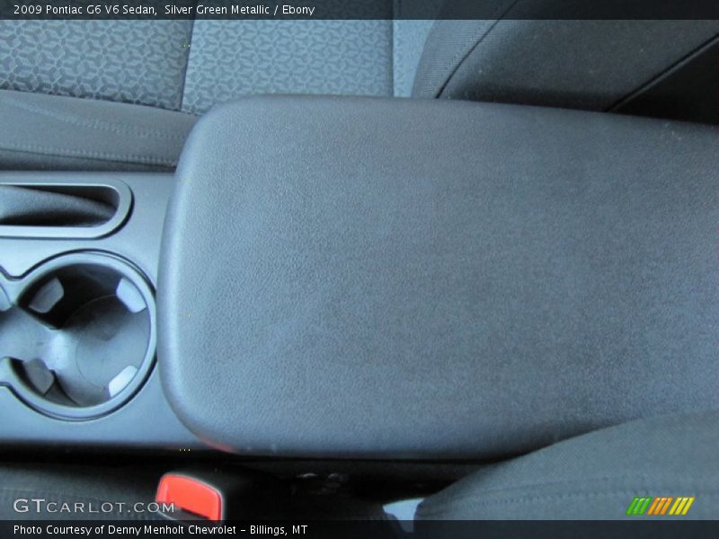 Silver Green Metallic / Ebony 2009 Pontiac G6 V6 Sedan