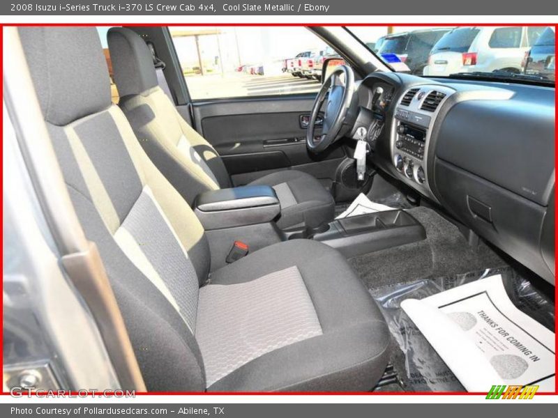 Cool Slate Metallic / Ebony 2008 Isuzu i-Series Truck i-370 LS Crew Cab 4x4