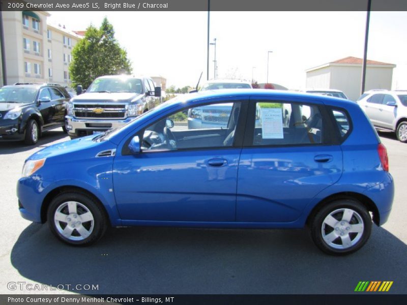 Bright Blue / Charcoal 2009 Chevrolet Aveo Aveo5 LS