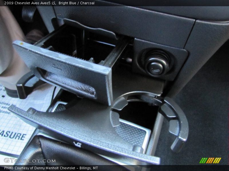 Bright Blue / Charcoal 2009 Chevrolet Aveo Aveo5 LS