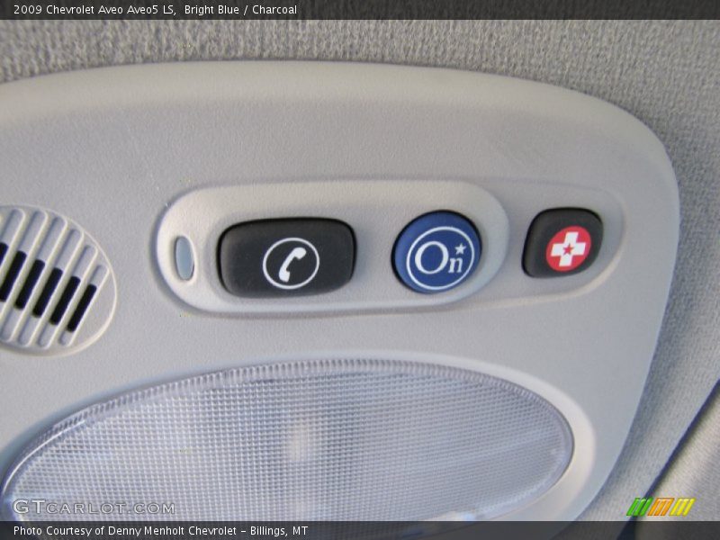 Bright Blue / Charcoal 2009 Chevrolet Aveo Aveo5 LS