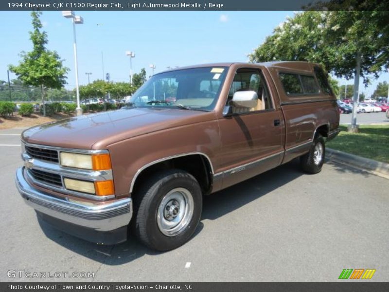 Light Autumnwood Metallic / Beige 1994 Chevrolet C/K C1500 Regular Cab
