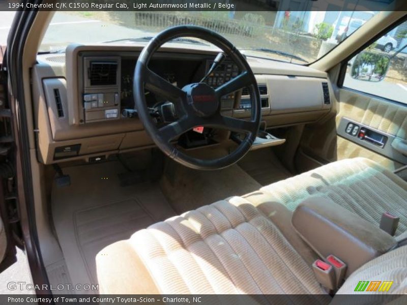 Light Autumnwood Metallic / Beige 1994 Chevrolet C/K C1500 Regular Cab