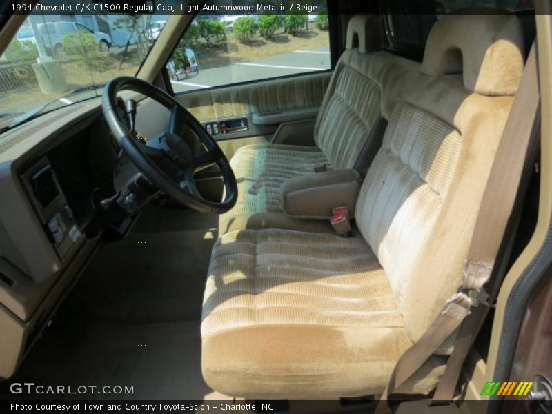 Light Autumnwood Metallic / Beige 1994 Chevrolet C/K C1500 Regular Cab