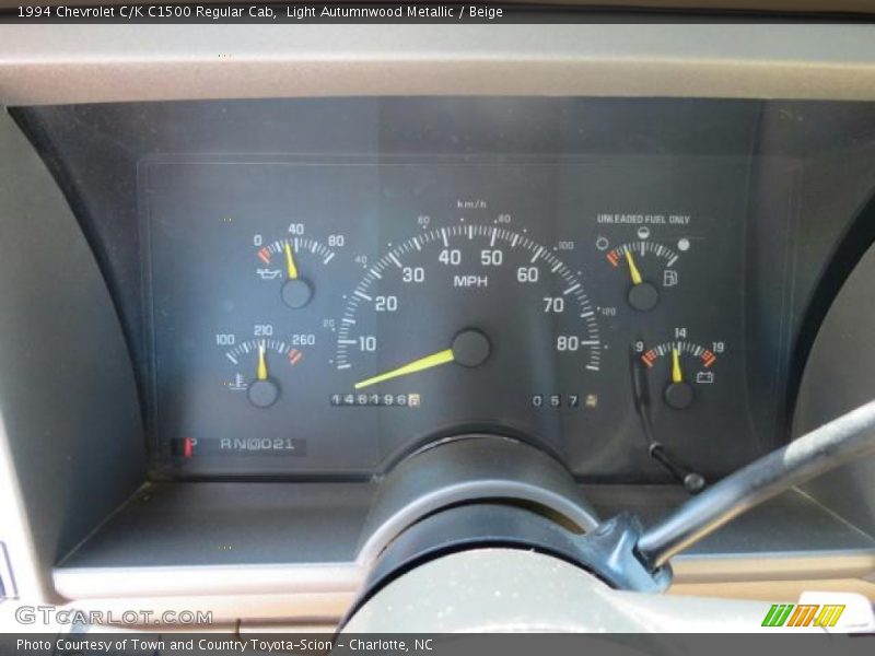 Light Autumnwood Metallic / Beige 1994 Chevrolet C/K C1500 Regular Cab