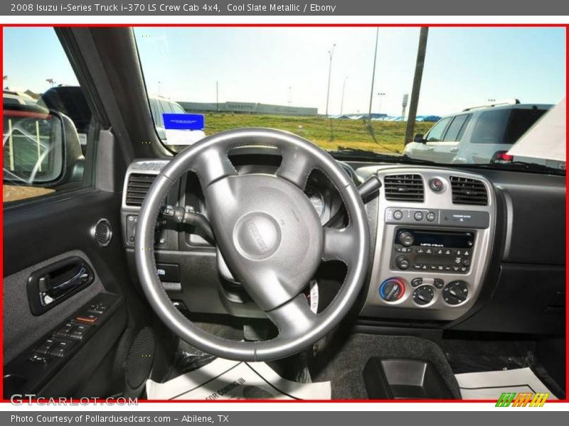 Cool Slate Metallic / Ebony 2008 Isuzu i-Series Truck i-370 LS Crew Cab 4x4