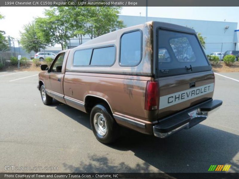 Light Autumnwood Metallic / Beige 1994 Chevrolet C/K C1500 Regular Cab