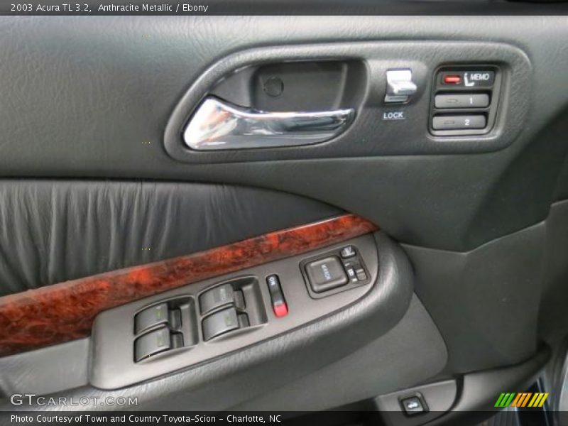 Anthracite Metallic / Ebony 2003 Acura TL 3.2